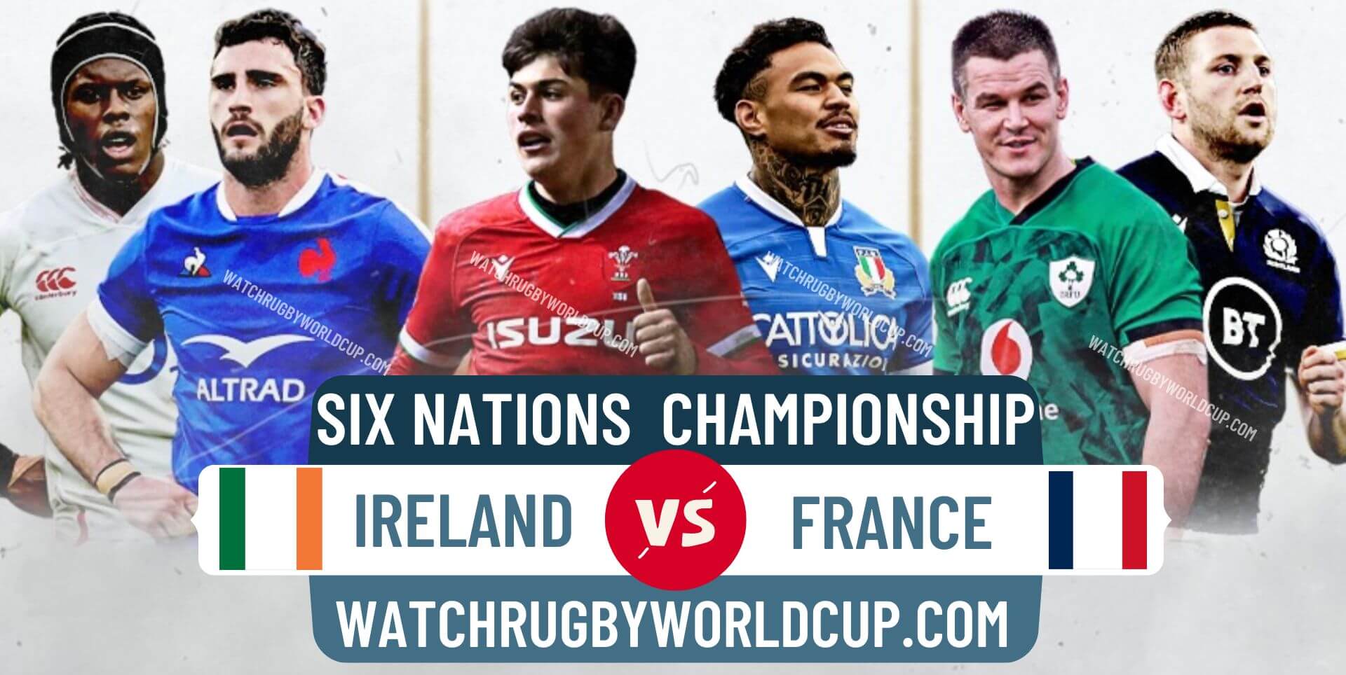 Ireland vs France Rugby 2023 Live Stream | Six Nations RD 2 & Match Replay slider